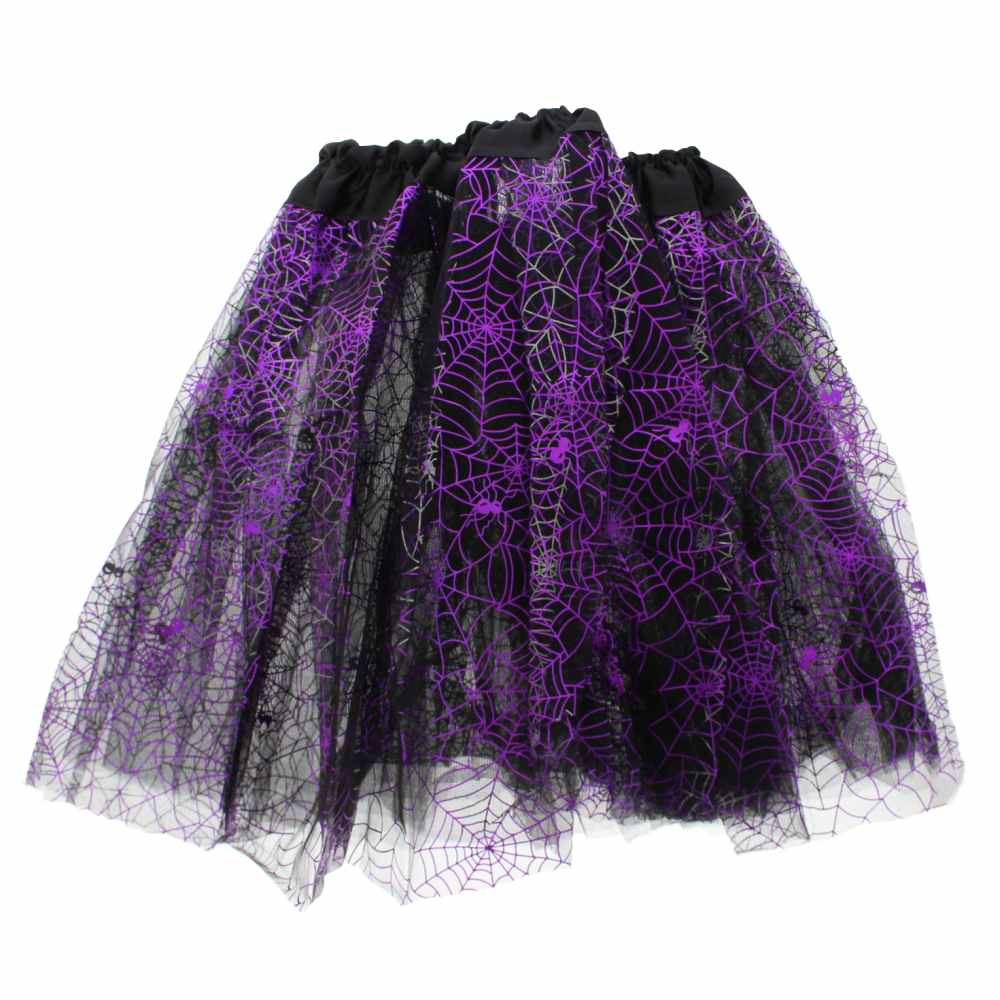 Zac's Alter Ego - Cobweb Tutu - Schwarz/Lila